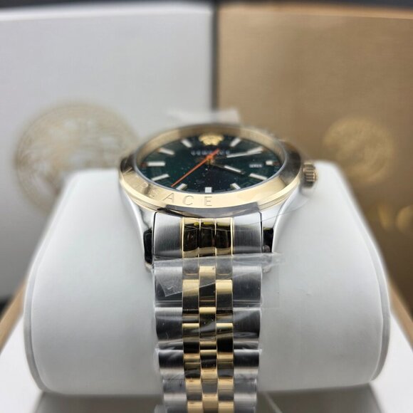 Versace Men's Hellenyium Watch Green Dial NWT - Picture 5 of 10